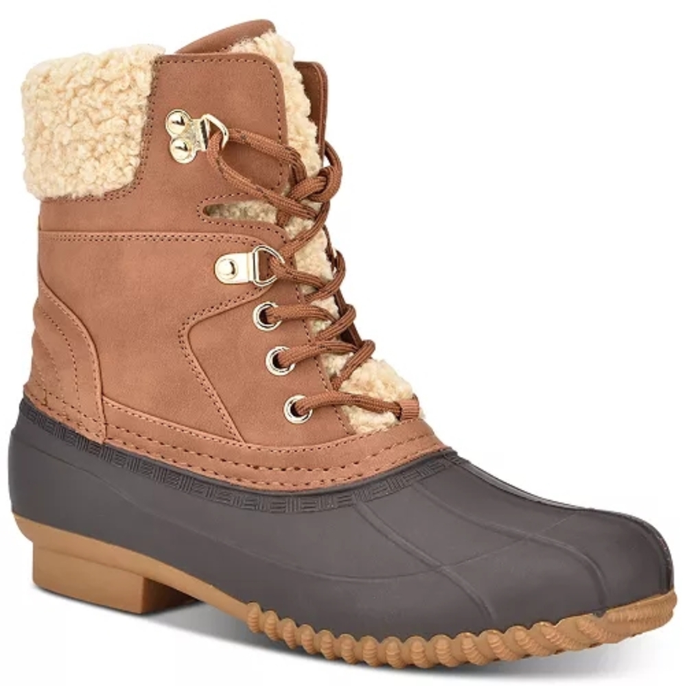 Tommy Hilfiger Women's Tan Boots - Size 9
